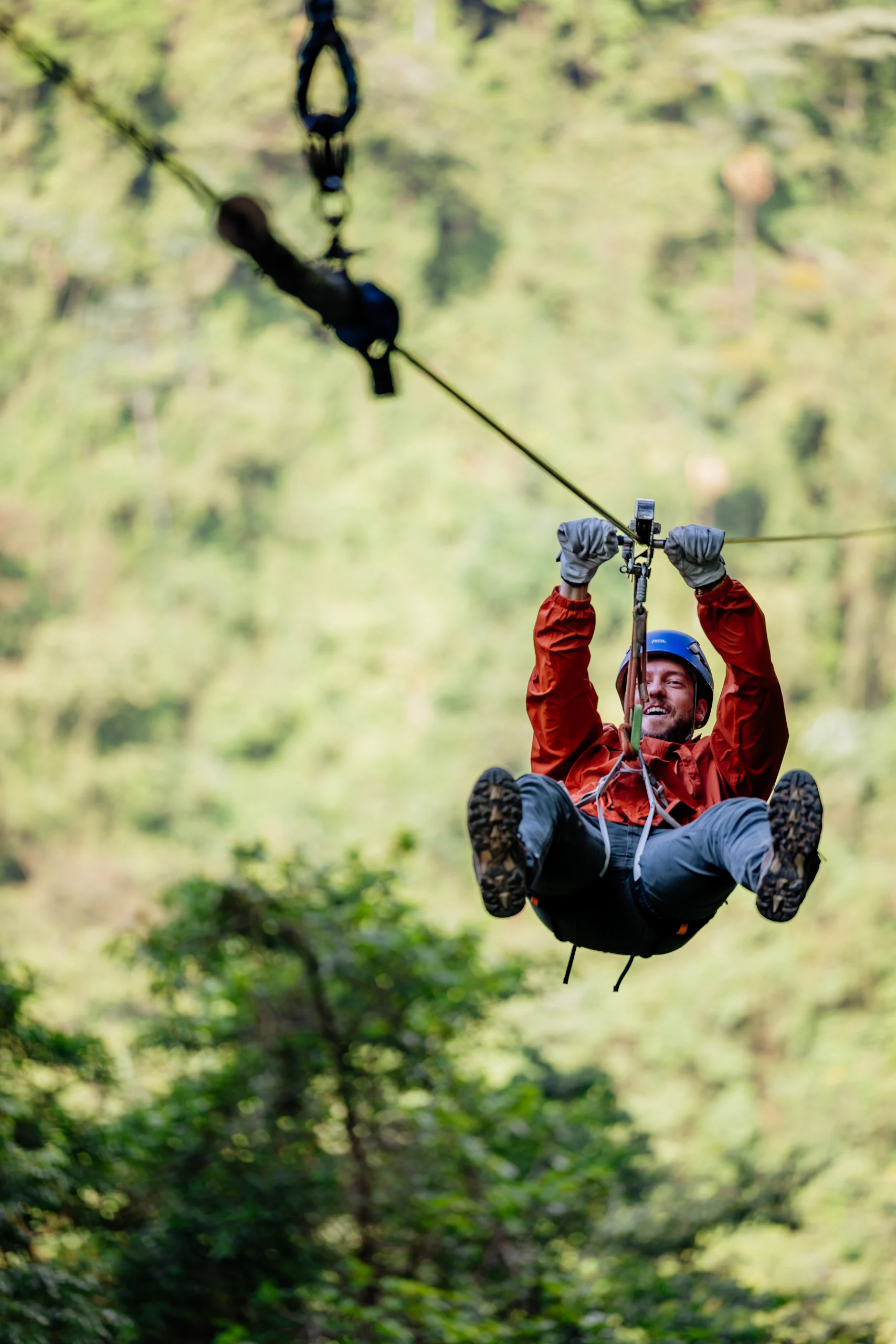 Zipline Ecoglide and Tarzan Swing