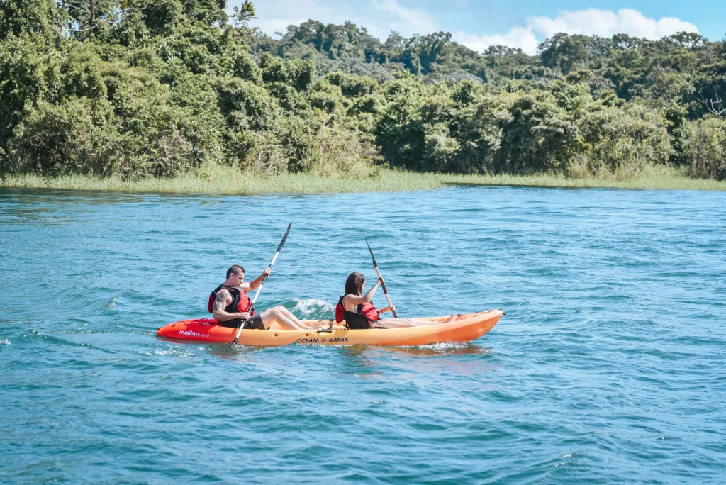 Kayaking at Arenal Lake photo 2