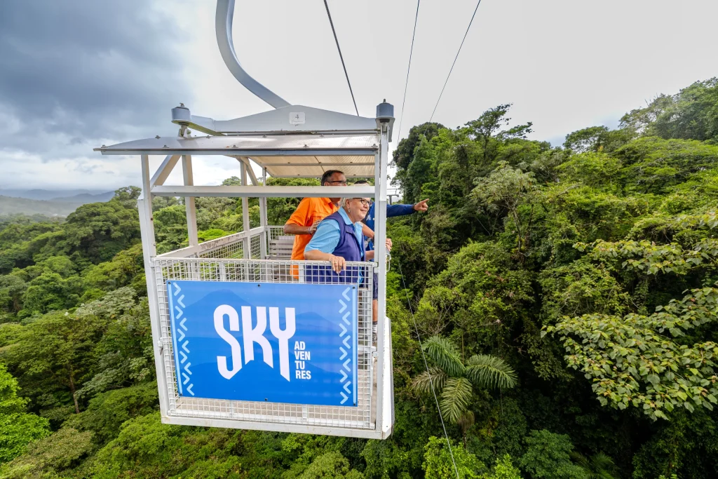 Sky Tram and Trek adventure